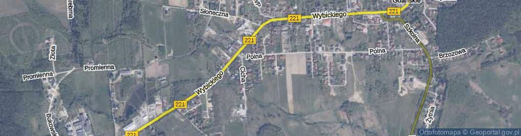 Zdjęcie satelitarne Spokojna ul.